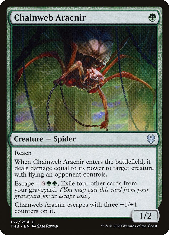 Chainweb Aracnir - [Foil] Theros Beyond Death (THB)
