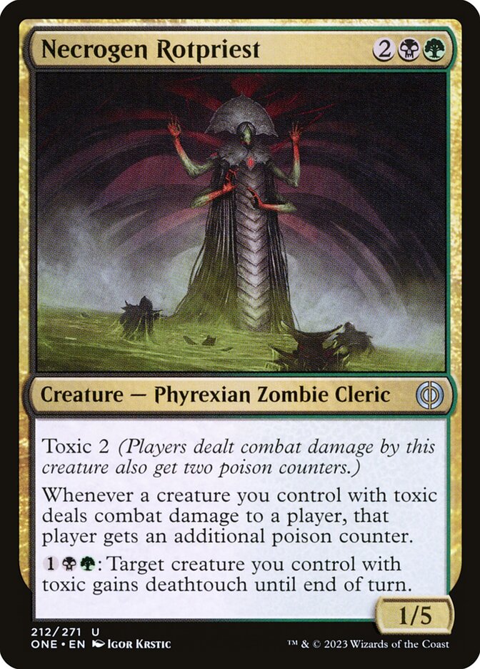 Necrogen Rotpriest - [Foil] Phyrexia: All Will Be One (ONE)