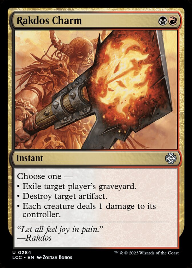 Rakdos Charm - Lost Caverns of Ixalan Commander (LCC)