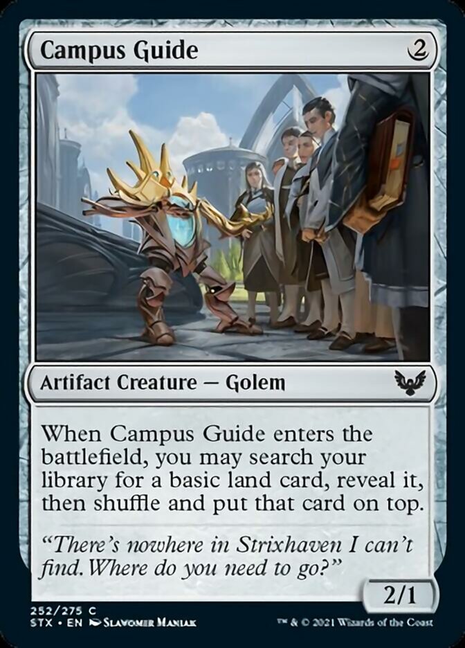 Campus Guide - [Foil] Strixhaven: School of Mages (STX)