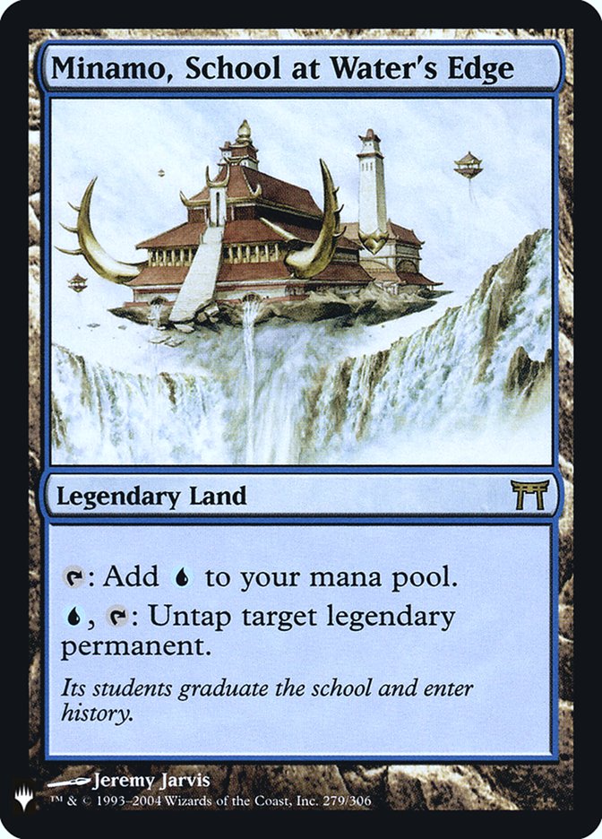 Minamo, School at Water's Edge - [Foil] Mystery Booster Retail Edition Foils (FMB1)