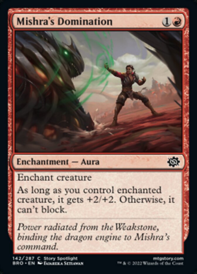 Mishra's Domination - [Foil] The Brothers' War (BRO)