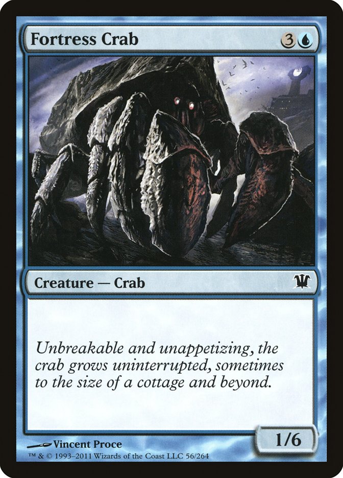 Fortress Crab - [Foil] Innistrad (ISD)