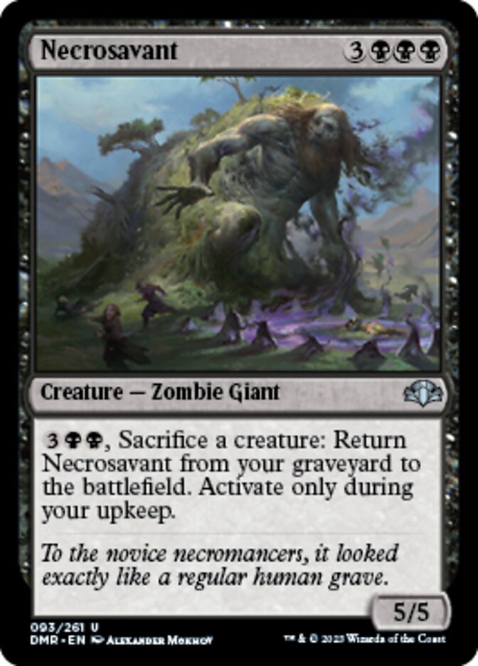 Necrosavant - [Foil] Dominaria Remastered (DMR)