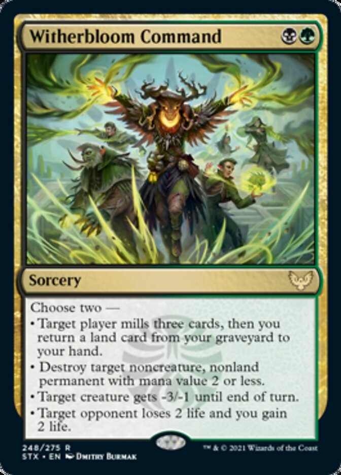 Witherbloom Command - [Foil] Strixhaven: School of Mages (STX)
