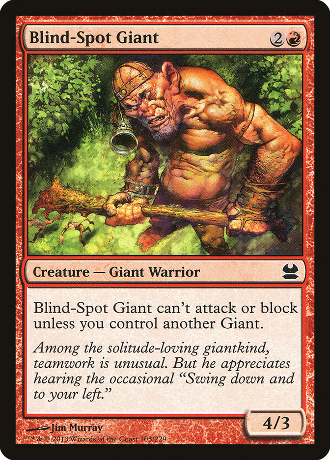 Blind-Spot Giant - [Foil] Modern Masters (MMA)