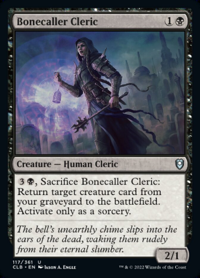 Bonecaller Cleric - [Foil] Commander Legends: Battle for Baldur's Gate (CLB)