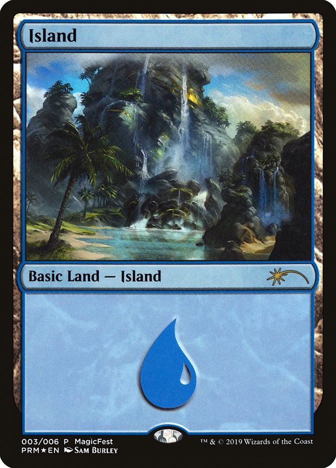Island - [Foil, Promo] MagicFest 2019 (PF19)