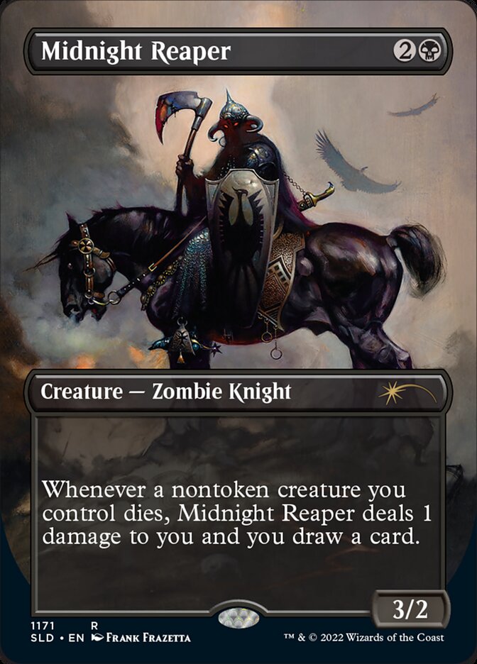 Midnight Reaper (1171) - [Borderless] Secret Lair Drop (SLD)