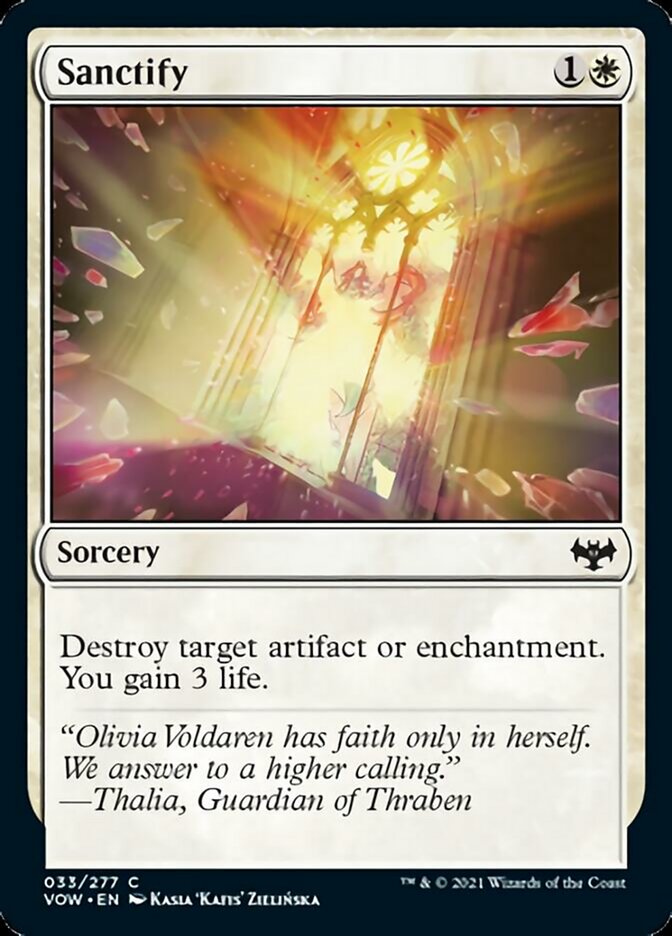 Sanctify - [Foil] Innistrad: Crimson Vow (VOW)