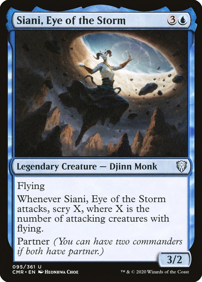 Siani, Eye of the Storm - [Foil] Commander Legends (CMR)