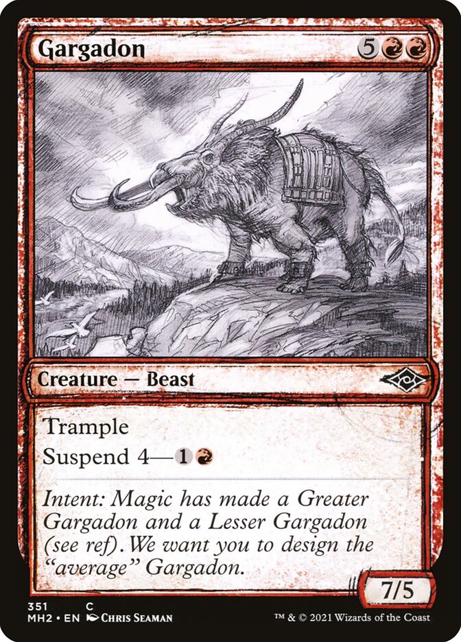 Gargadon - [Foil, Showcase] Modern Horizons 2 (MH2)
