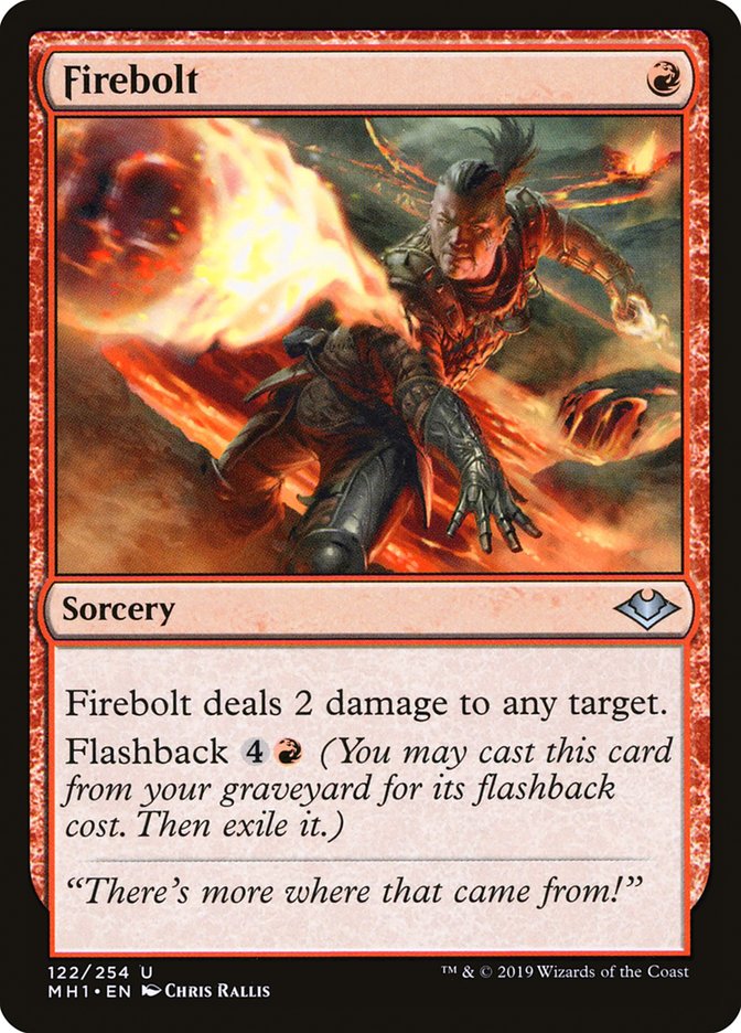 Firebolt - [Foil] Modern Horizons (MH1)