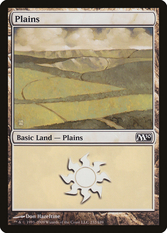 Plains (232) - Magic 2010 (M10)