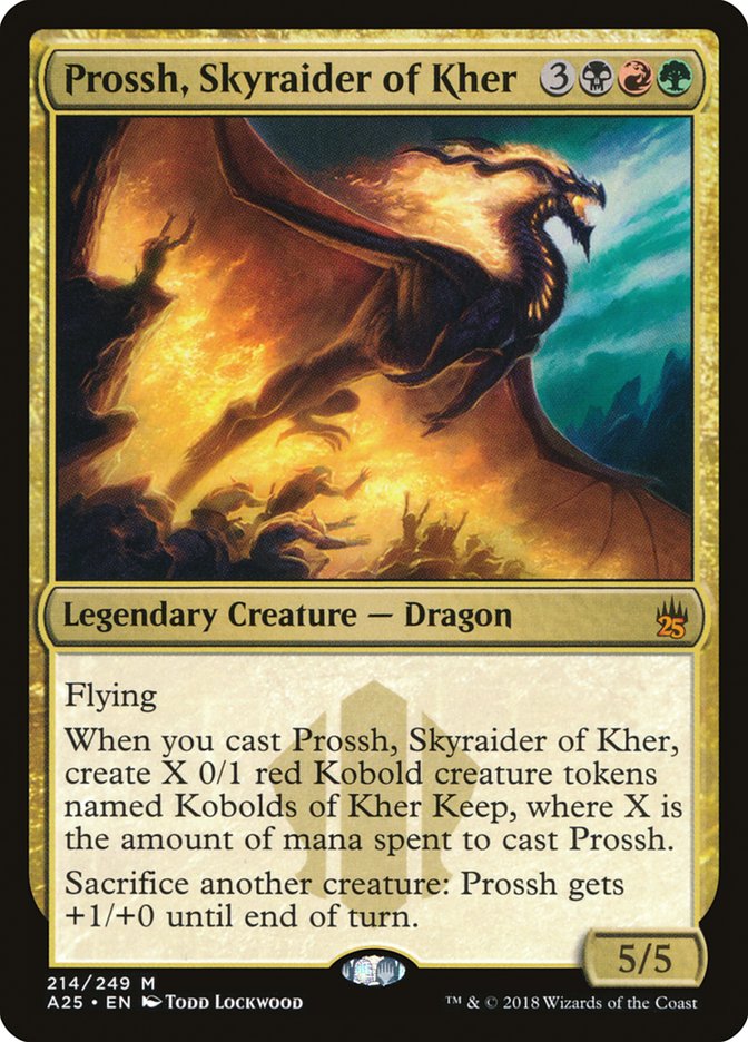 Prossh, Skyraider of Kher - [Foil] Masters 25 (A25)