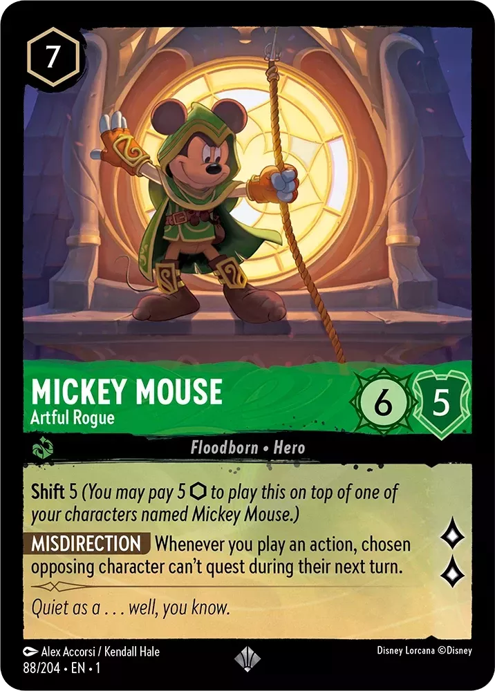 Mickey Mouse - Artful Rogue - [Foil] The First Chapter (1)
