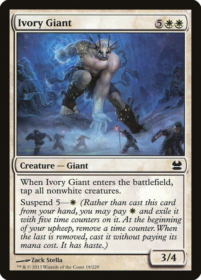 Ivory Giant - [Foil] Modern Masters (MMA)