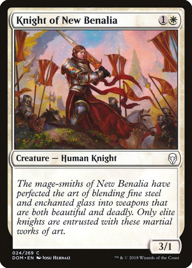Knight of New Benalia - [Foil] Dominaria (DOM)