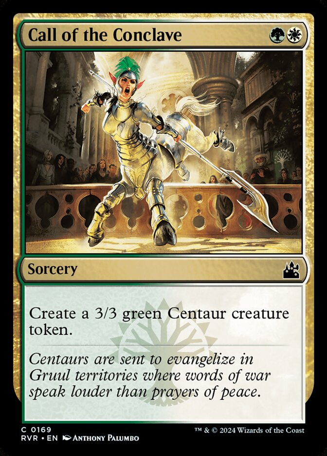 Call of the Conclave - Ravnica Remastered (RVR)