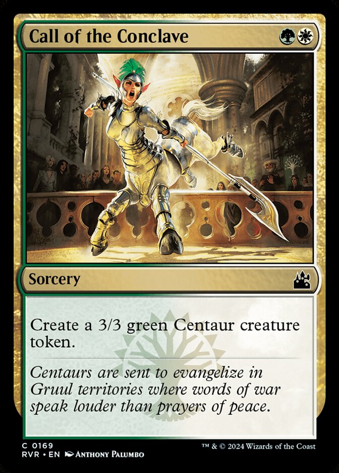 Call of the Conclave - [Foil] Ravnica Remastered (RVR)
