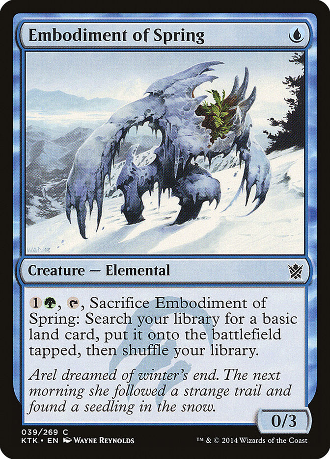 Embodiment of Spring - Khans of Tarkir (KTK)