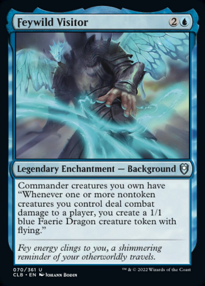 Feywild Visitor - [Foil] Commander Legends: Battle for Baldur's Gate (CLB)