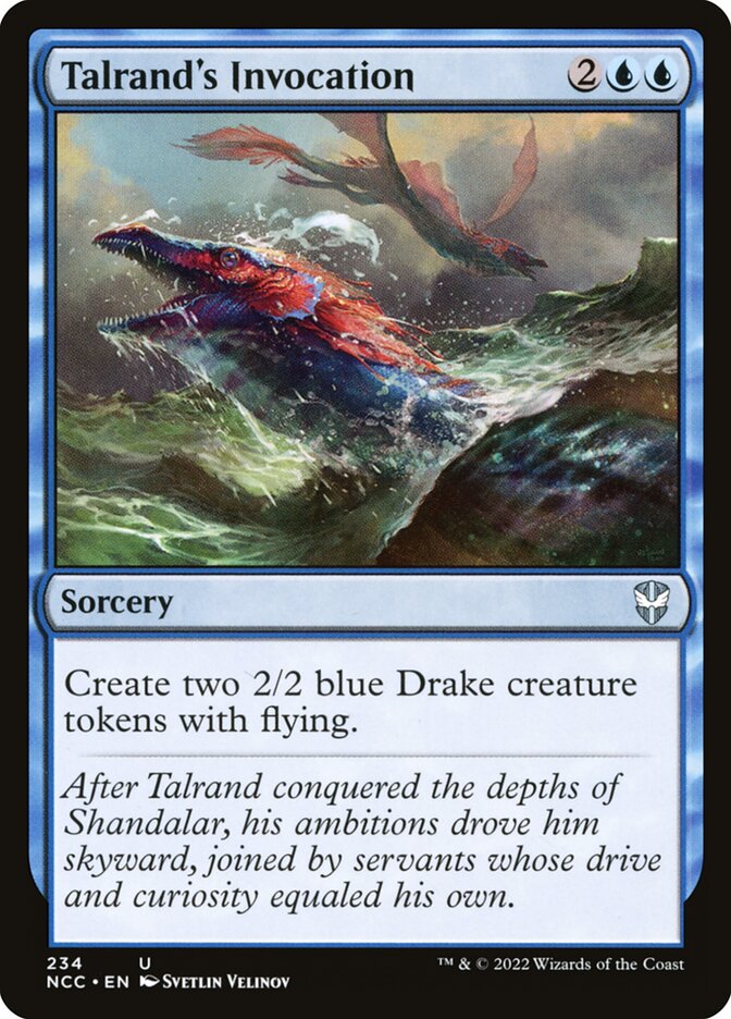 Talrand's Invocation - [Foil] New Capenna Commander (NCC)
