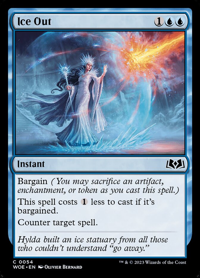 Ice Out - [Foil] Wilds of Eldraine (WOE)