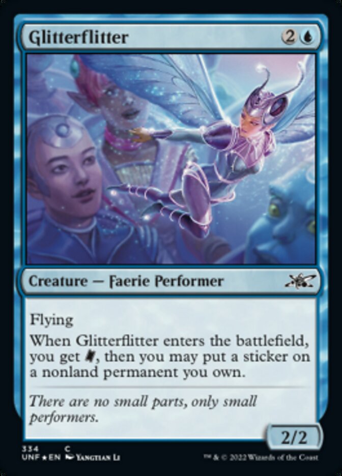 Glitterflitter - [Galaxy Foil] Unfinity (UNF)