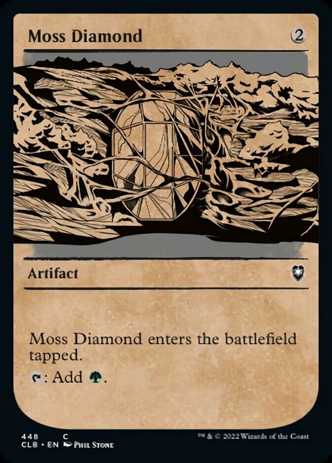 Moss Diamond - [Foil, Showcase] Commander Legends: Battle for Baldur's Gate (CLB)