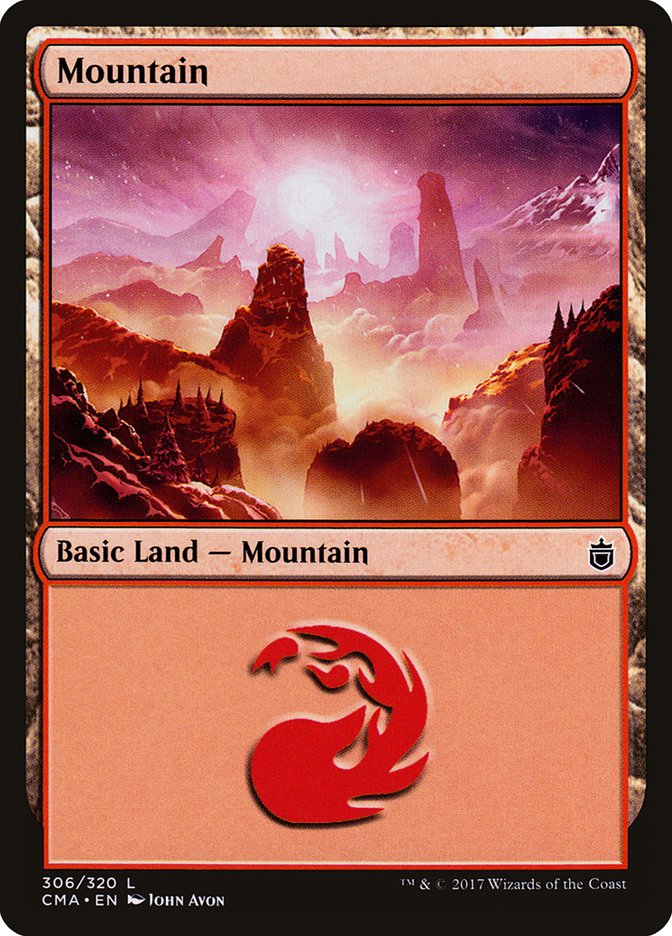 Mountain (306) - Commander Anthology (CMA)