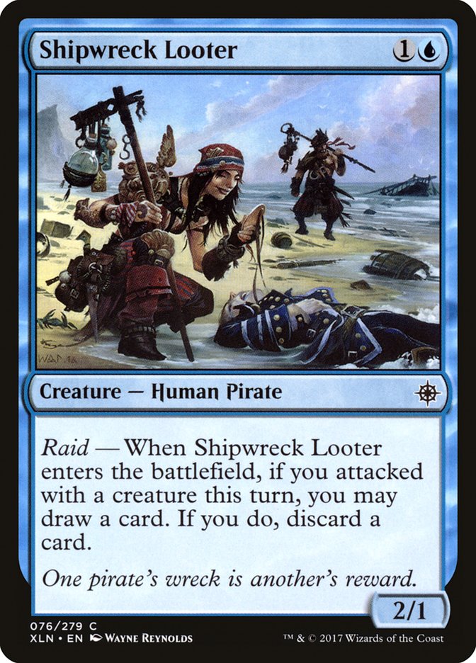 Shipwreck Looter - [Foil] Ixalan (XLN)