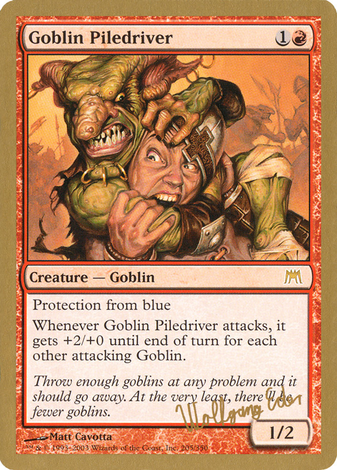 Goblin Piledriver - World Championship Decks 2003 (WC03)