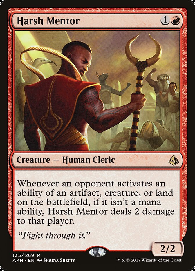 Harsh Mentor - [Foil] Amonkhet (AKH)