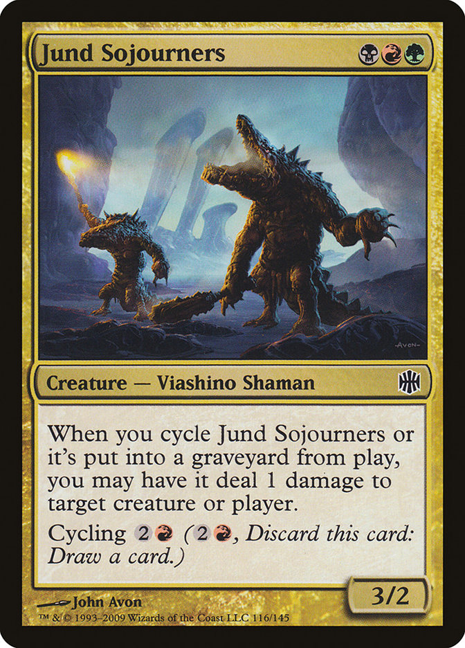 Jund Sojourners - [Foil] Alara Reborn (ARB)