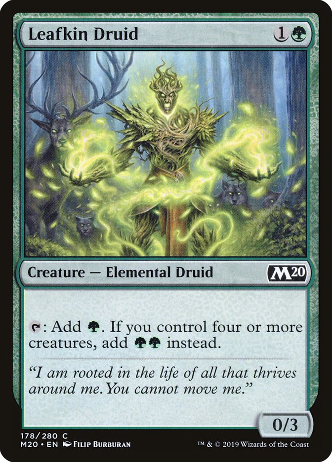 Leafkin Druid - [Foil] Core Set 2020 (M20)