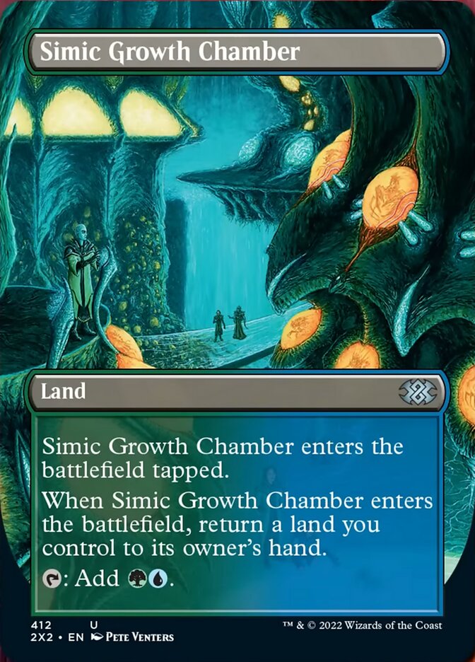 Simic Growth Chamber - [Foil, Borderless] Double Masters 2022 (2X2)