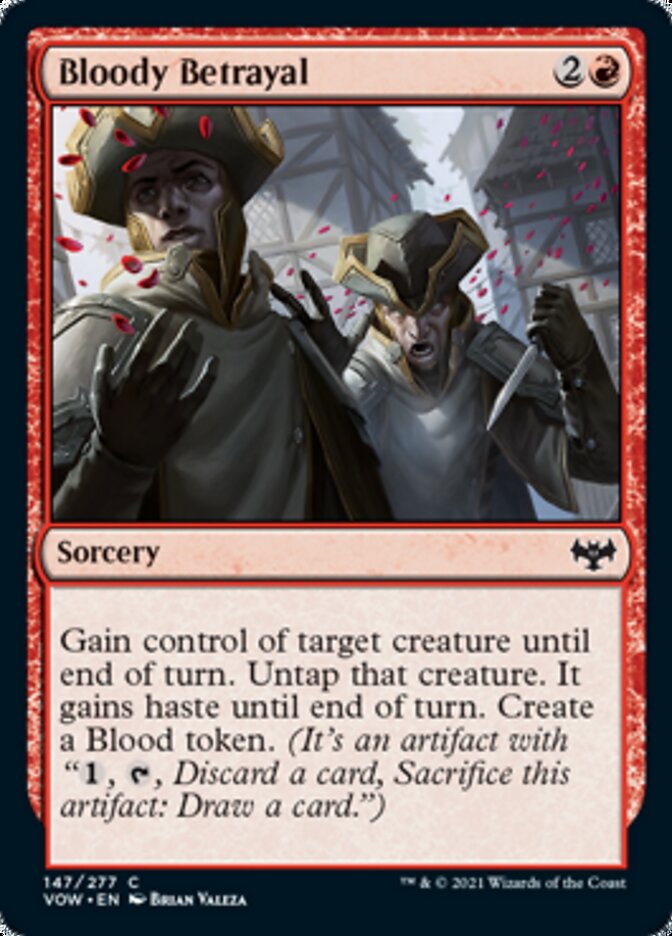 Bloody Betrayal - [Foil] Innistrad: Crimson Vow (VOW)