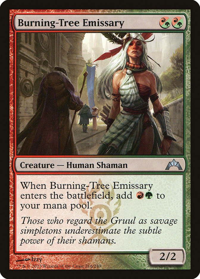 Burning-Tree Emissary - [Foil] Gatecrash (GTC)