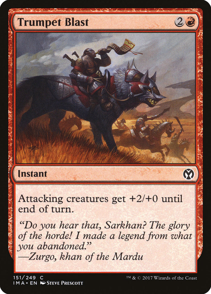 Trumpet Blast - [Foil] Iconic Masters (IMA)