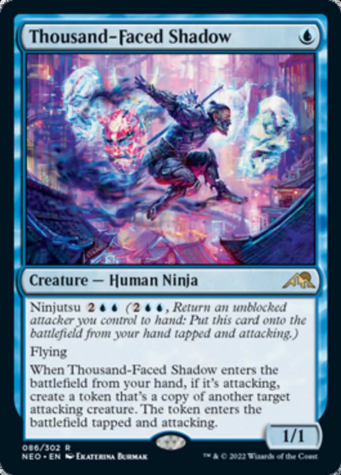 Thousand-Faced Shadow - [Foil] Kamigawa: Neon Dynasty (NEO)