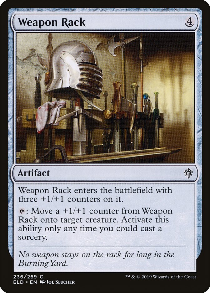 Weapon Rack - [Foil] Throne of Eldraine (ELD)