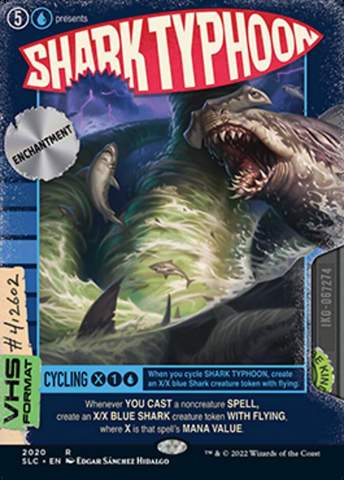 Shark Typhoon - [Foil, Promo] Secret Lair 30th Anniversary Countdown Kit (SLC)