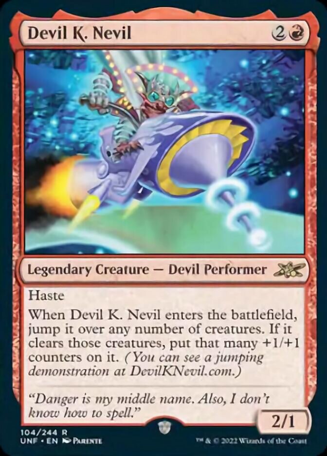 Devil K. Nevil - [Foil] Unfinity (UNF)