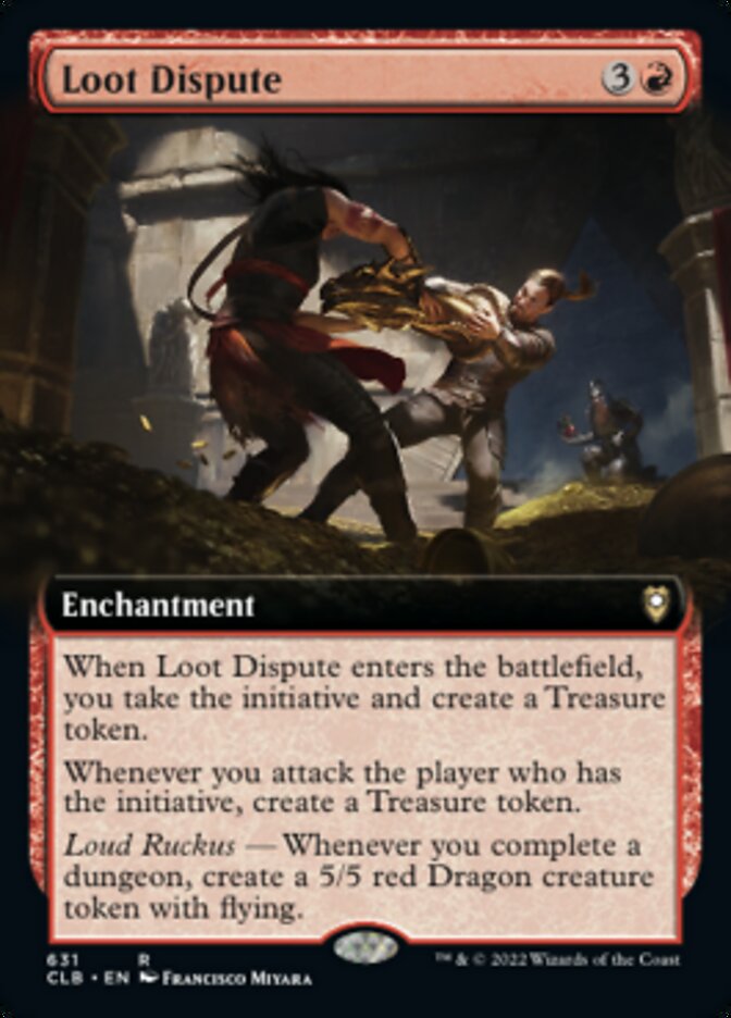 Loot Dispute - [Foil, Extended Art] Commander Legends: Battle for Baldur's Gate (CLB)