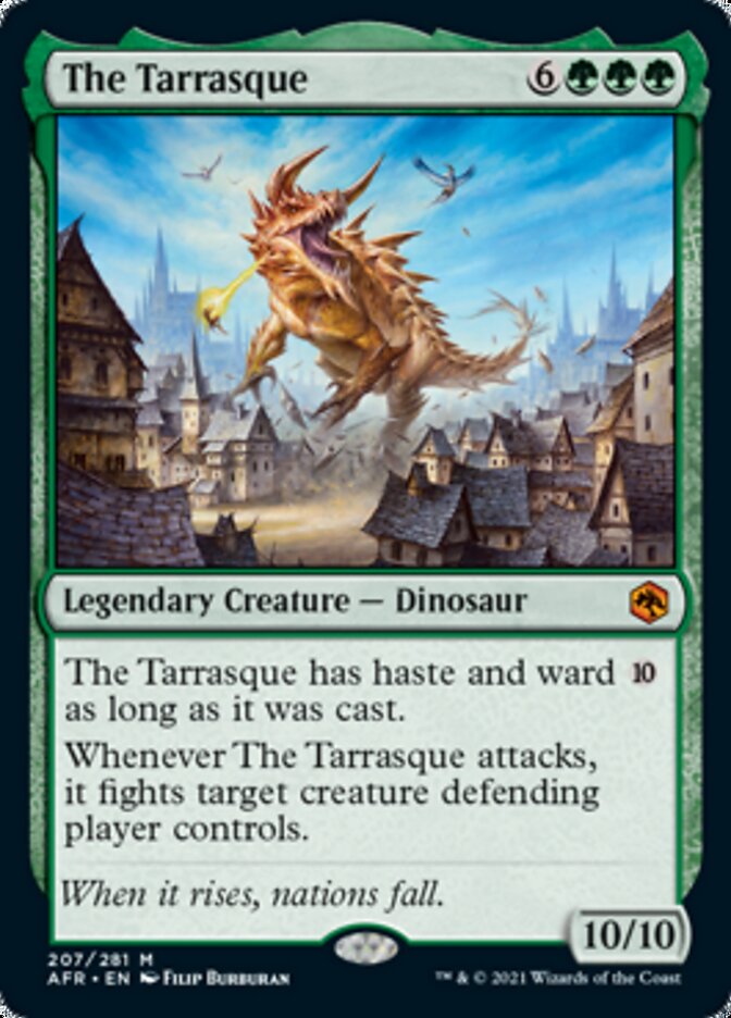 The Tarrasque - Adventures in the Forgotten Realms (AFR)
