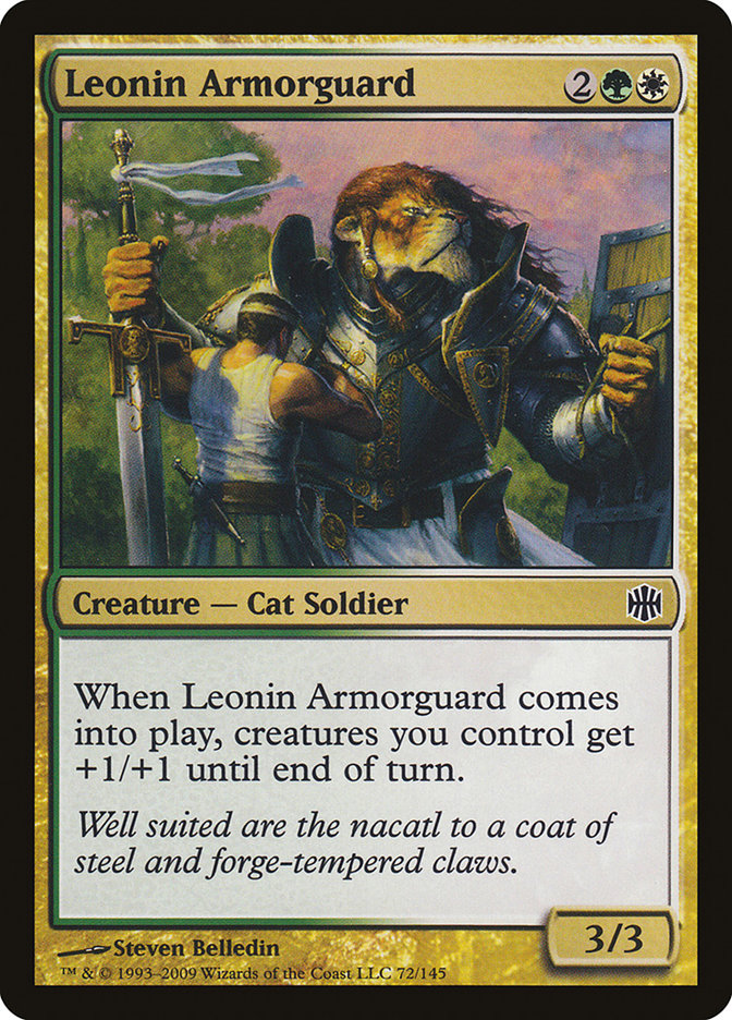 Leonin Armorguard - [Foil] Alara Reborn (ARB)