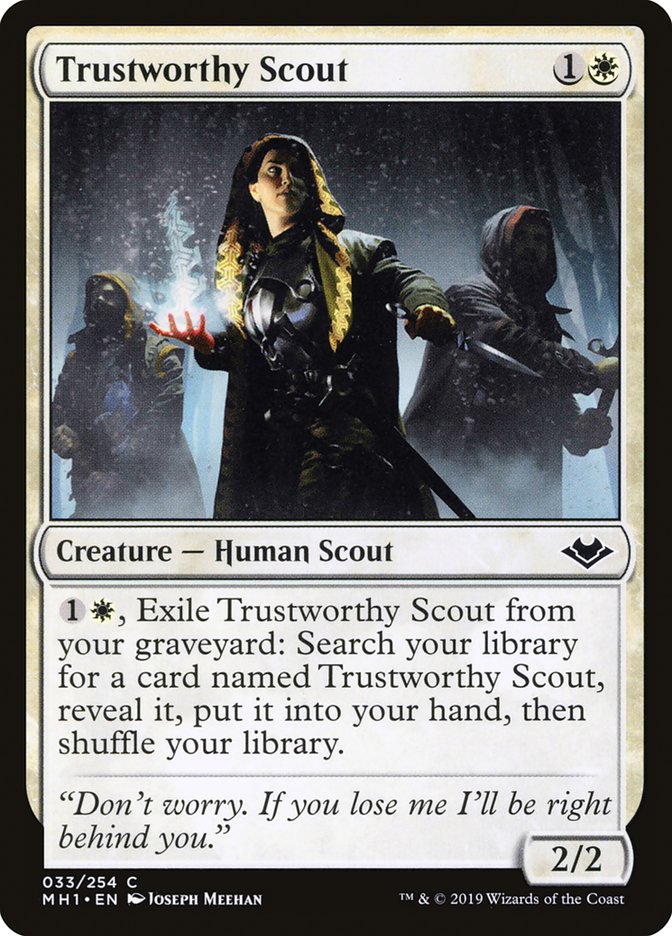 Trustworthy Scout - [Foil] Modern Horizons (MH1)