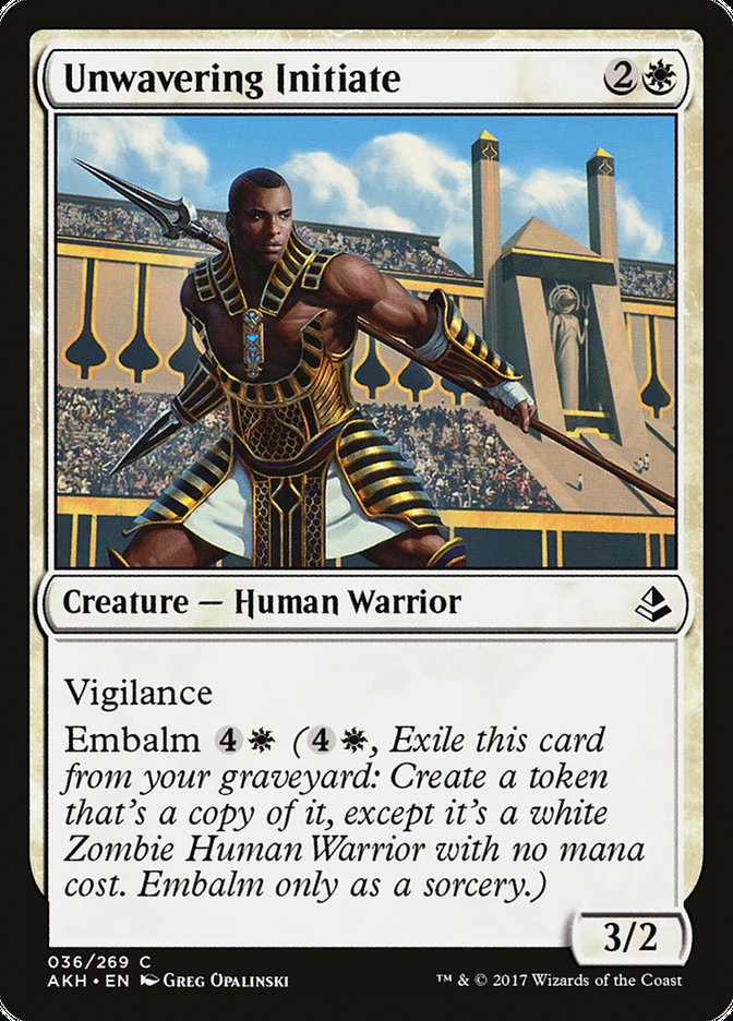 Unwavering Initiate - Amonkhet (AKH)