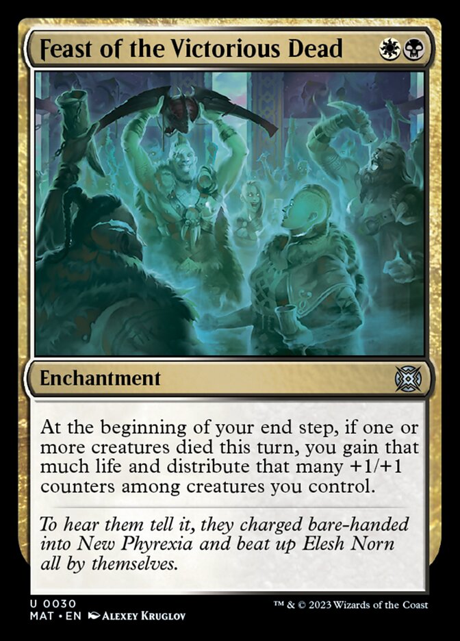 Feast of the Victorious Dead - [Foil] March of the Machine: The Aftermath (MAT)
